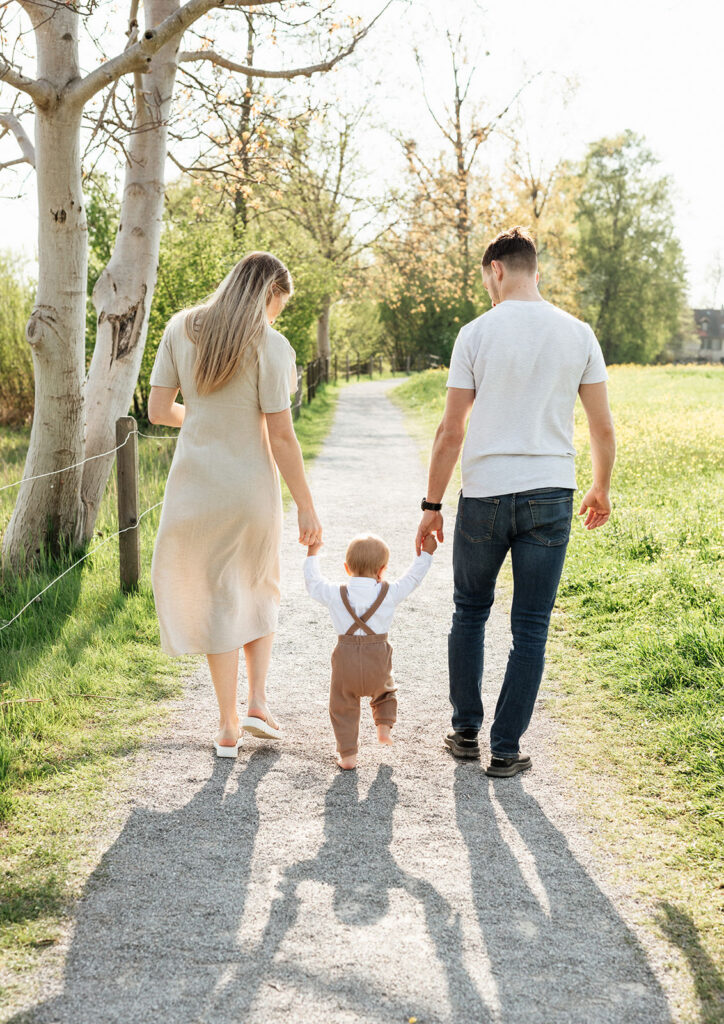 Family photography session in Cham Villette