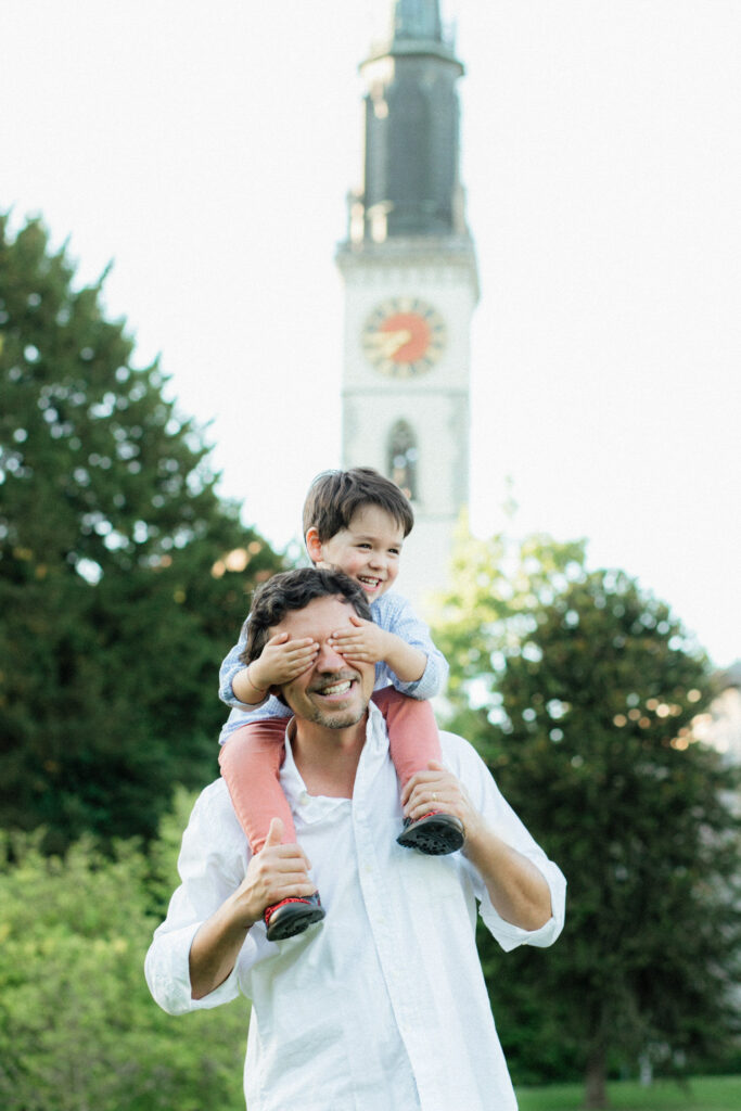 Family photo session in Cham Villette