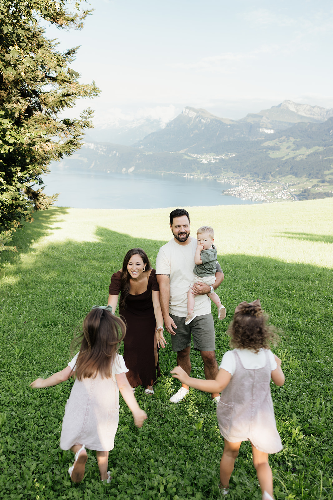 mountain family photos near Zug